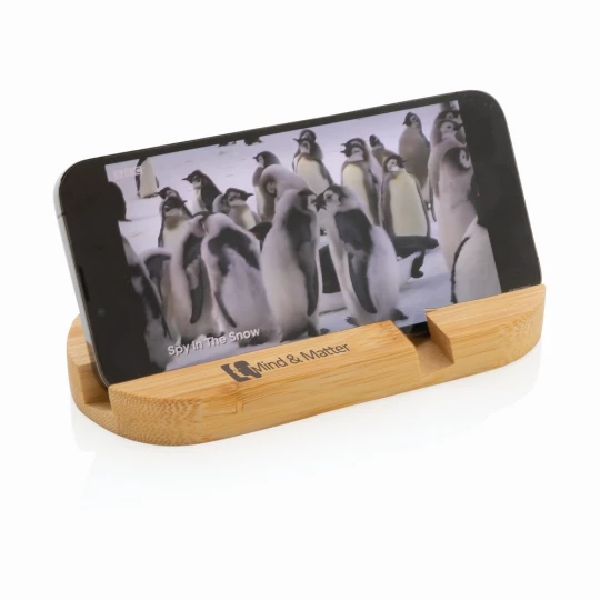Bambusowy stojak na telefon, tablet (P301.379)-1