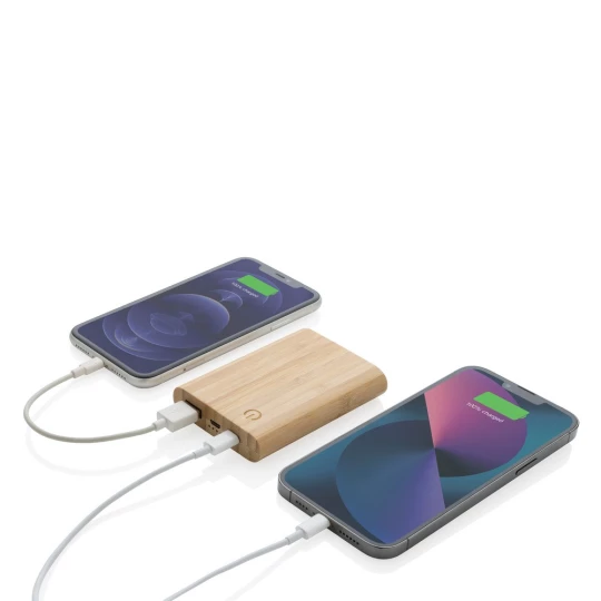 Bambusowy power bank 5000 mAh (P322.259)-1