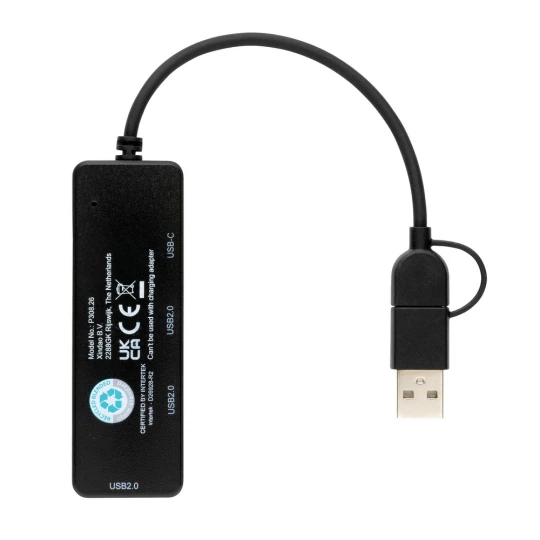 Hub USB 2.0 z USB C RABS (P308.261)-1