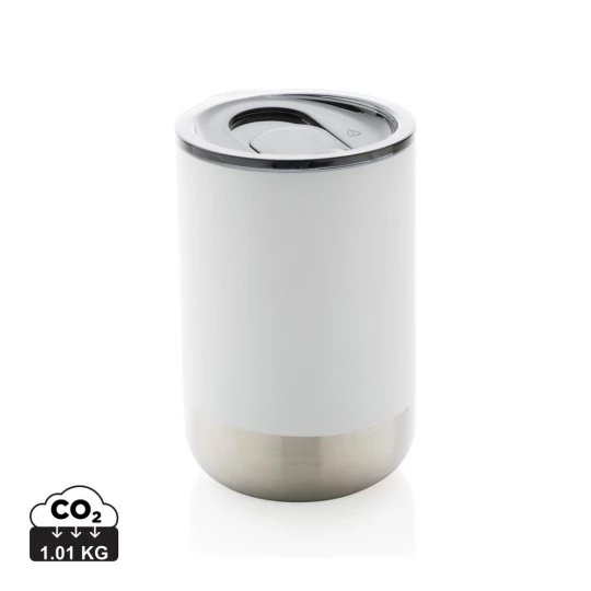 Kubek termiczny 360 ml, stal nierdzewna z recyklingu (P433.063)-1