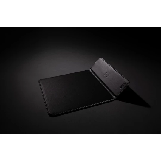 Podkładka pod mysz Swiss Peak, ładowarka bezprzewodowa 10W, PU z recyklingu (P300.241)-1