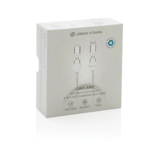 Kabel do ładowania 6 w 1 45W Urban Vitamin Oakland (P302.703)-1