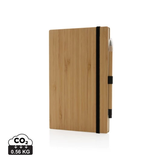 Bambusowy notatnik z ołówkiem Infinity (P774.469)-1