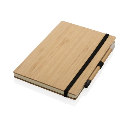 Bambusowy notatnik z ołówkiem Infinity (P774.469)-1