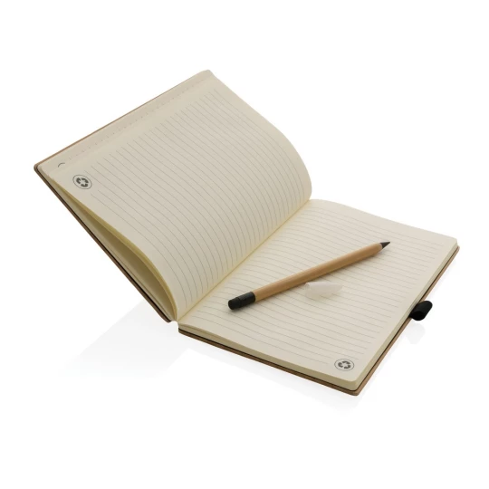 Bambusowy notatnik z ołówkiem Infinity (P774.469)-1