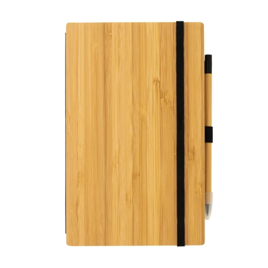 Bambusowy notatnik z ołówkiem Infinity (P774.469)-1