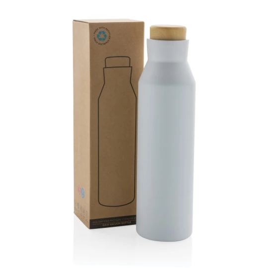 Butelka termiczna 500 ml Gaia, stal nierdzewna z recyklingu (P435.523)-1