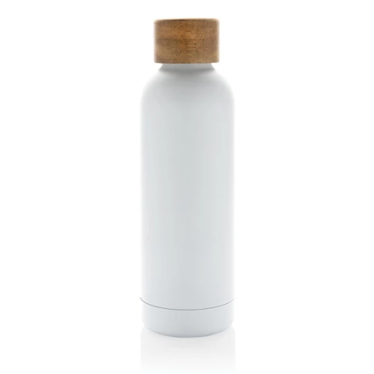 Butelka termiczna 500 ml Wood, stal nierdzewna z recyklingu (P435.533)-1