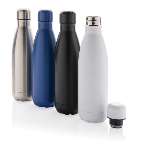 Butelka sportowa 500 ml Eureka, stal nierdzewna z recyklingu (P435.723)-1