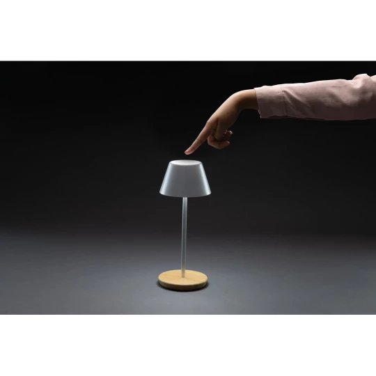 Lampka na biurko Pure Glowe, plastik z recyklingu (P513.283)-1