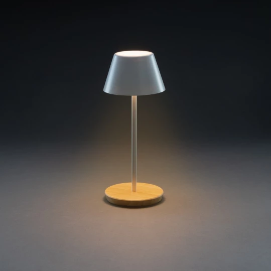 Lampka na biurko Pure Glowe, plastik z recyklingu (P513.283)-1