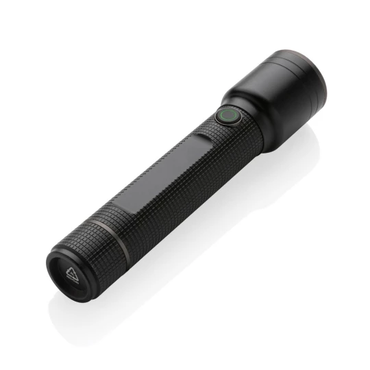 Latarka Gear X, ładowana przez USB, aluminium z recyklingu (P513.921)-1