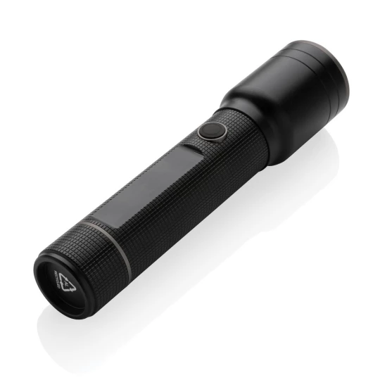 Duża latarka Gear X, ładowana przez USB, aluminium z recyklingu (P513.931)-1