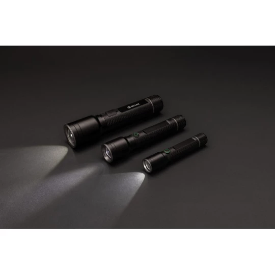 Duża latarka Gear X, ładowana przez USB, aluminium z recyklingu (P513.931)-1