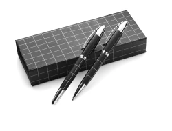 Writing set, ball pen and roller ball pen (V1420-03)
