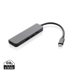 Hub USB 3.0 i USB typu C Terra, wejście HDMI 4K, RABS (P308.652)