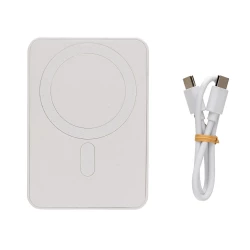 Magnetyczny bezprzewodowy power bank 5000 mAh Magnetix (P322.403)-4