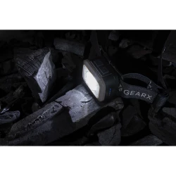 Latarka na głowę Gear X ze światłem COB, RABS (P513.102)-7
