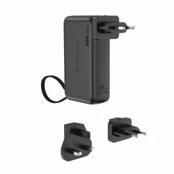 Ładowarka 2 w 1, power bank do laptopa 10000 mAh, 65W Eureka (P301.9901)-6