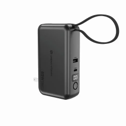 Ładowarka 2 w 1, power bank do laptopa 10000 mAh, 65W Eureka (P301.9901)-11