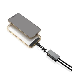 Kabel do ładowania 2 w 1, smycz na telefon Terra (P302.5402)-4