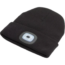Czapka zimowa ze światłem COB (V7184-03)-3