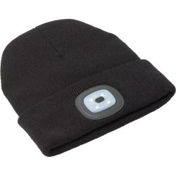 Czapka zimowa ze światłem COB (V7184-03)-4