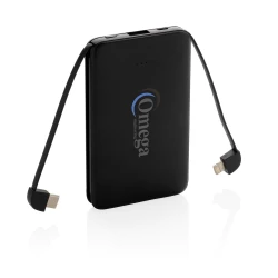 Power bank 5000 mAh, zintegrowany kabel 3 w 1 (P322.081)-7