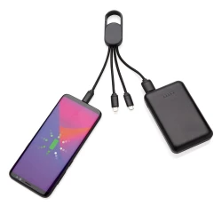 Kabel do ładowania 4 w 1 z karabińczykiem (P302.071)-2