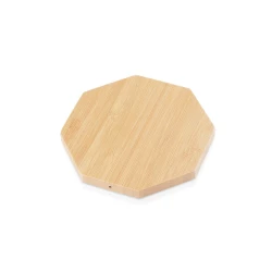 Bambusowa ładowarka bezprzewodowa 5W | Matilda (V0330-00)-5