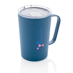 Kubek termiczny 420 ml, stal nierdzewna z recyklingu (P433.055)-8