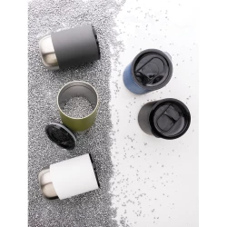 Kubek termiczny 360 ml, stal nierdzewna z recyklingu (P433.062)-8