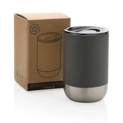 Kubek termiczny 360 ml, stal nierdzewna z recyklingu (P433.062)-9