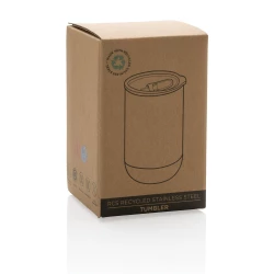 Kubek termiczny 360 ml, stal nierdzewna z recyklingu (P433.062)-10