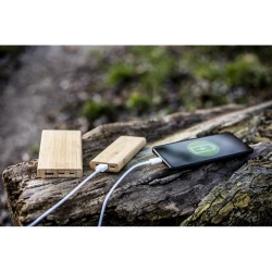 Bamboo power bank 5000 mAh B'RIGHT | Posey (V0347-17)-6