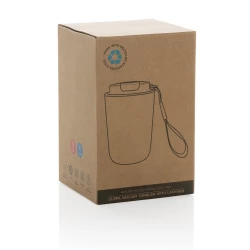 Kubek termiczny 380 ml Cuppa, stal nierdzewna z recyklingu (P435.021)-12