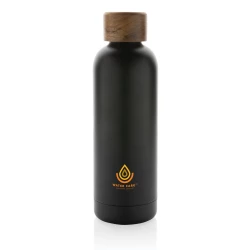 Butelka termiczna 500 ml Wood, stal nierdzewna z recyklingu (P435.531)-4