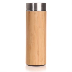 Bambusowy termos 350 ml, posiada sitko zatrzymujące fusy | Christian (V0844-17)-4