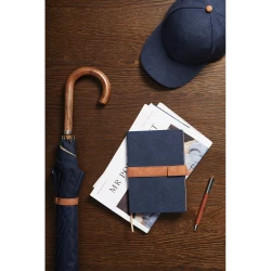 Notatnik VINGA Bosler, płótno z recyklingu (VG493-04)-5