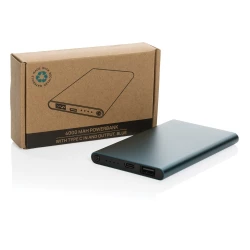 Power bank 4000 mAh z aluminium z recyklingu (P322.425)-10