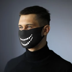 Reusable face mask with filter space and silver ions (V6992-03)-4