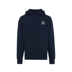 Luźna bluza z kapturem z bawełny z recyklingu Iqoniq Yoho (T9402.002.S)-5