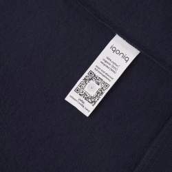 Luźna bluza z kapturem z bawełny z recyklingu Iqoniq Yoho (T9402.002.XXS)-4