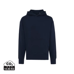 Luźna bluza z kapturem z bawełny z recyklingu Iqoniq Yoho (T9402.002.XXXL)