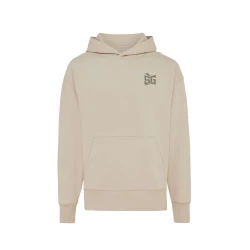 Luźna bluza z kapturem z bawełny z recyklingu Iqoniq Yoho (T9402.006.XS)-3