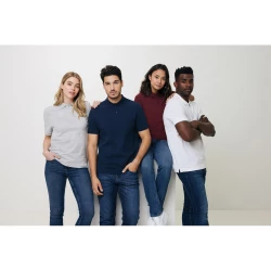 Koszulka polo z bawełny z recyklingu Iqoniq Yosemite (T9200.009.XS)-5