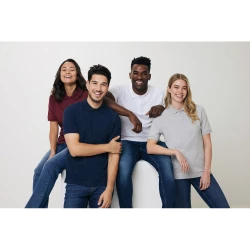 Koszulka polo z bawełny z recyklingu Iqoniq Yosemite (T9200.004.4XL)-7