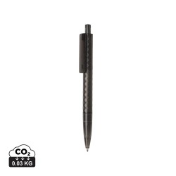 Geometryczny długopis z PC z recyklingu X3 Frosted (P611.3301)-7