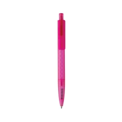 Geometryczny długopis z PC z recyklingu X3 Frosted (P611.3314)-2