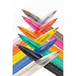 Geometryczny długopis z PC z recyklingu X3 Frosted (P611.3330)-6